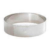 Cercle à Pâtisserie en Inox 23 x h 6 cm